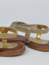 ARISTO GOLD TAŞLI SANDALET